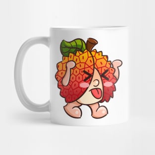 Mischievous fruit lychee Mug